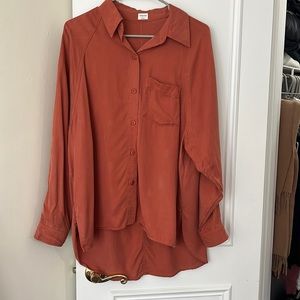 Wilfred Free Rust Blouse - size small